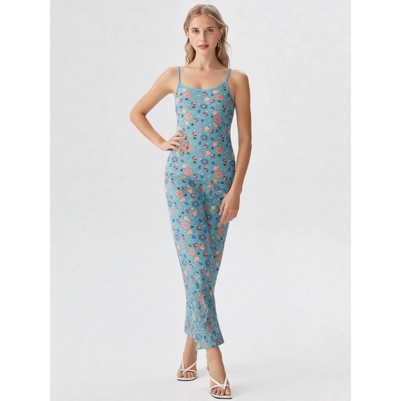 Sorella Other - Blue Donut Strawberry Ice Cream Pajama Set Womens Size M/S